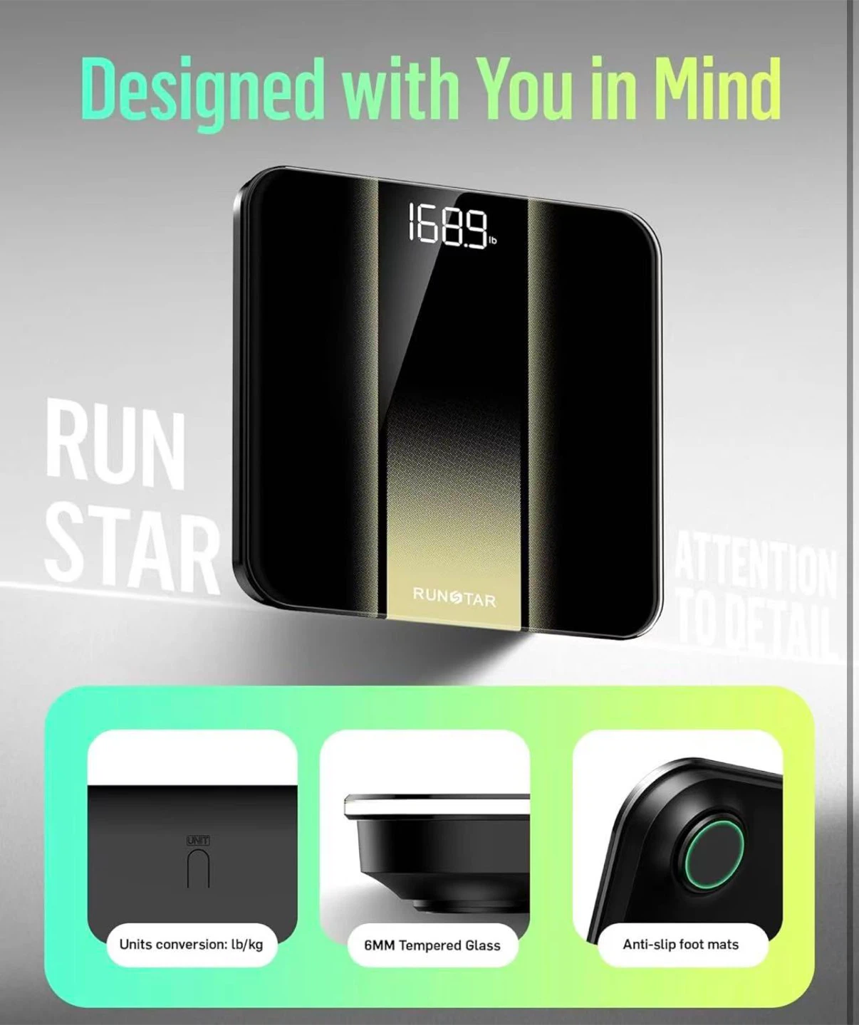 Runstar Digital Body Fat Scale - photo 5