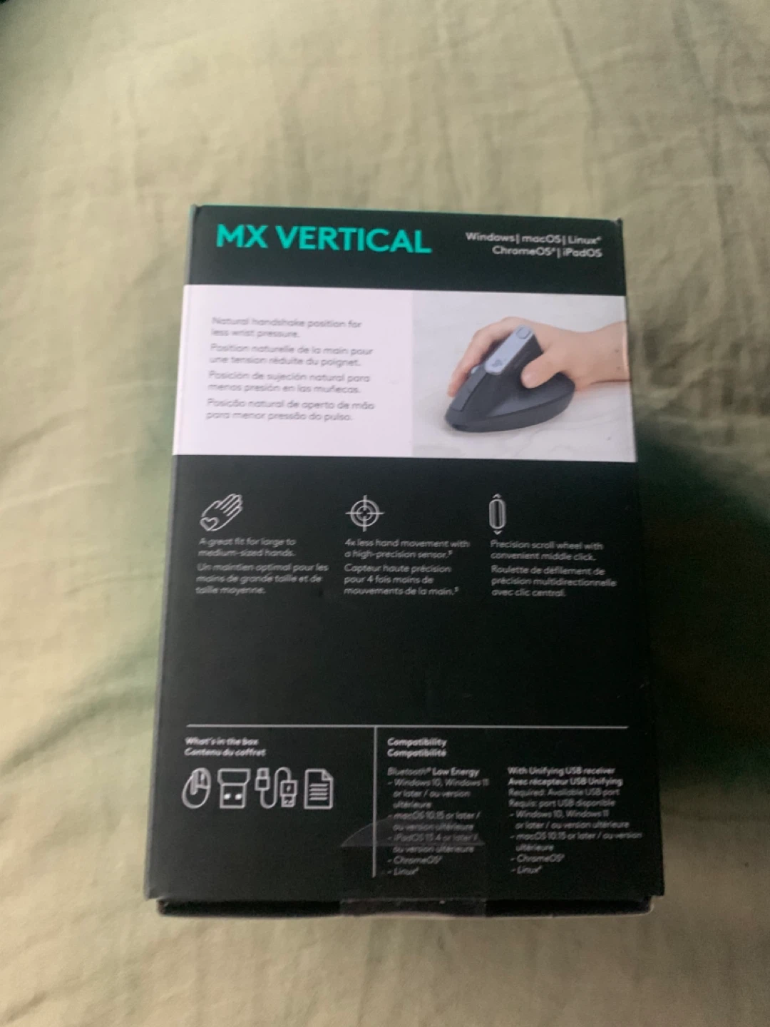 Logitech MX Vertical Advanced Ergonomic Mouse - photo 2