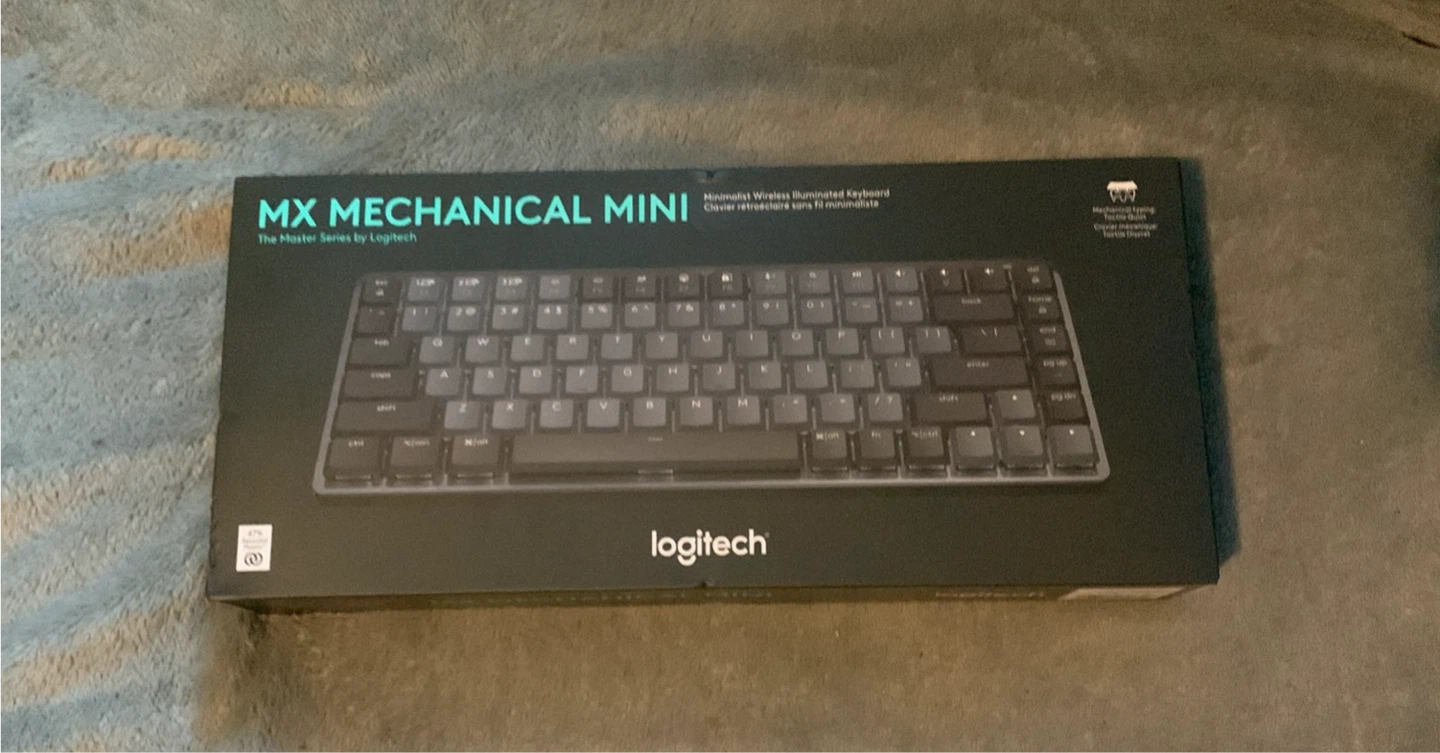 Logitech MX Mechanical Mini Wireless Keyboard - Graphite