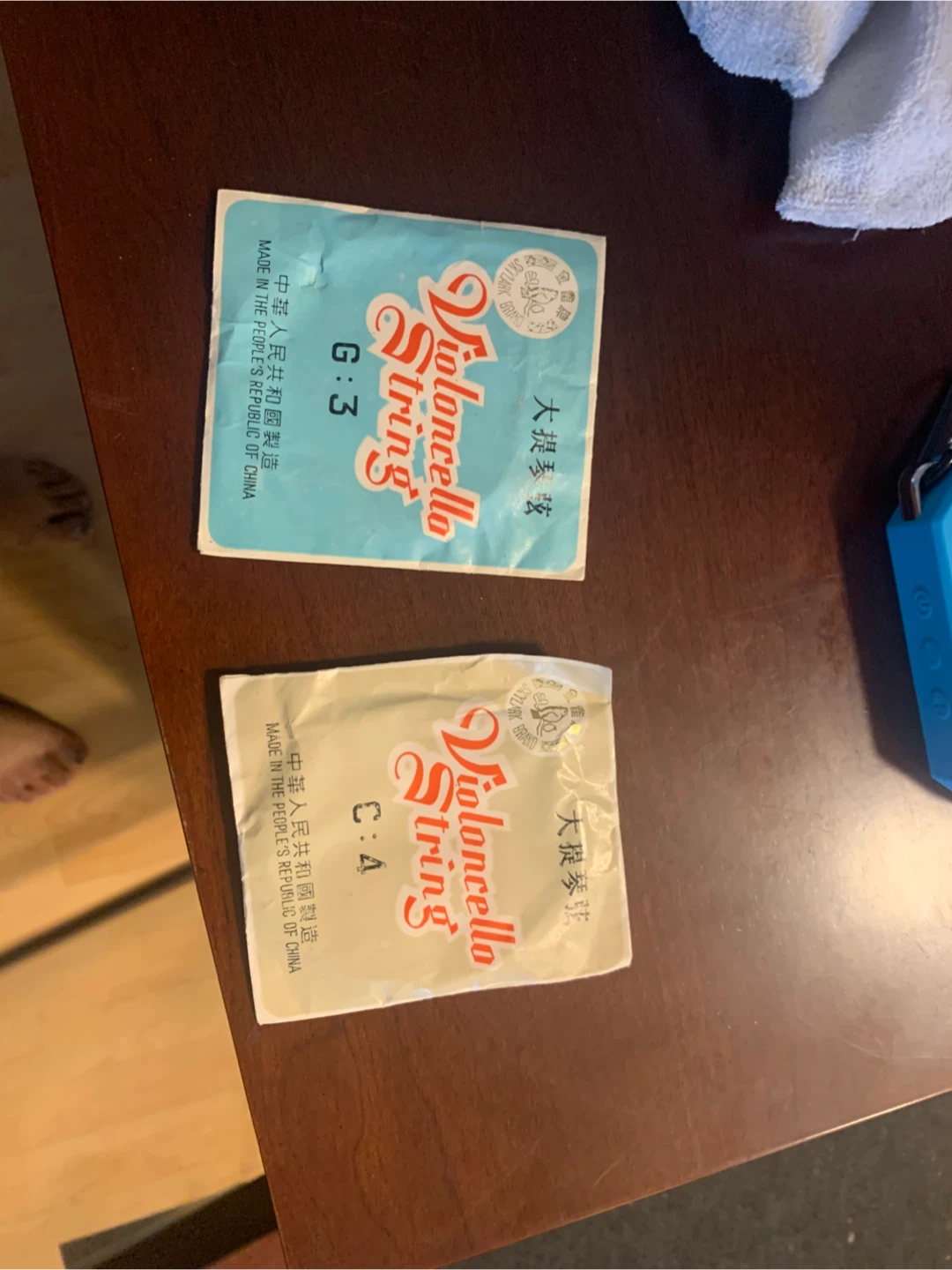 Skylark Violoncello Strings G:3 & C:4 both for 5$