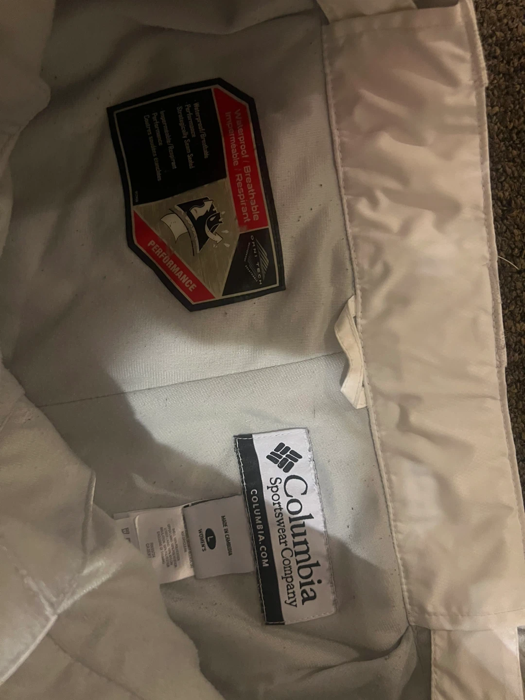 Columbia Women's Ski Snowboard Pants White Size L - photo 2