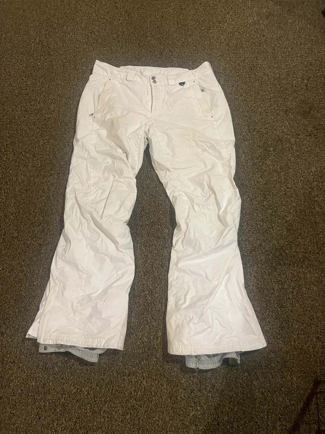 Columbia Women's Ski Snowboard Pants White Size L