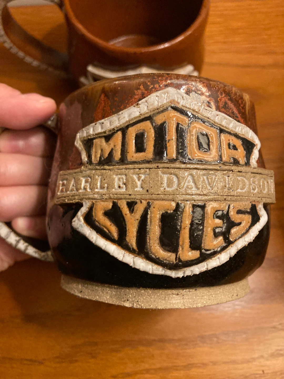 2 NEW Harley-Davidson "Motor Cycles" Ceramic Mug - photo 2