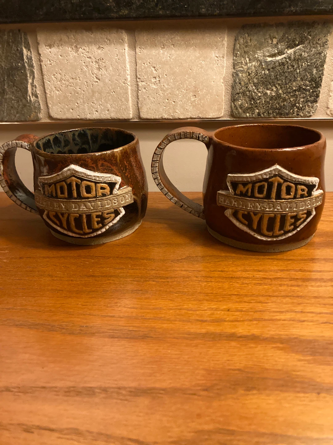 2 NEW Harley-Davidson "Motor Cycles" Ceramic Mug
