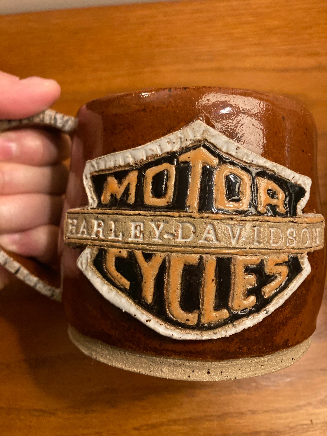 2 NEW Harley-Davidson "Motor Cycles" Ceramic Mug - photo 3