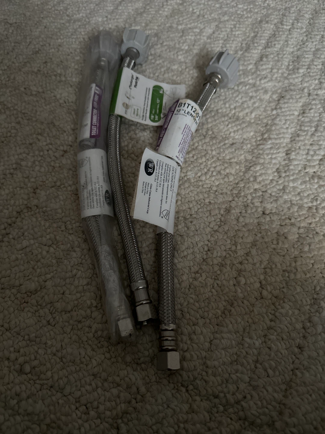 Toilet Connector 12" Length