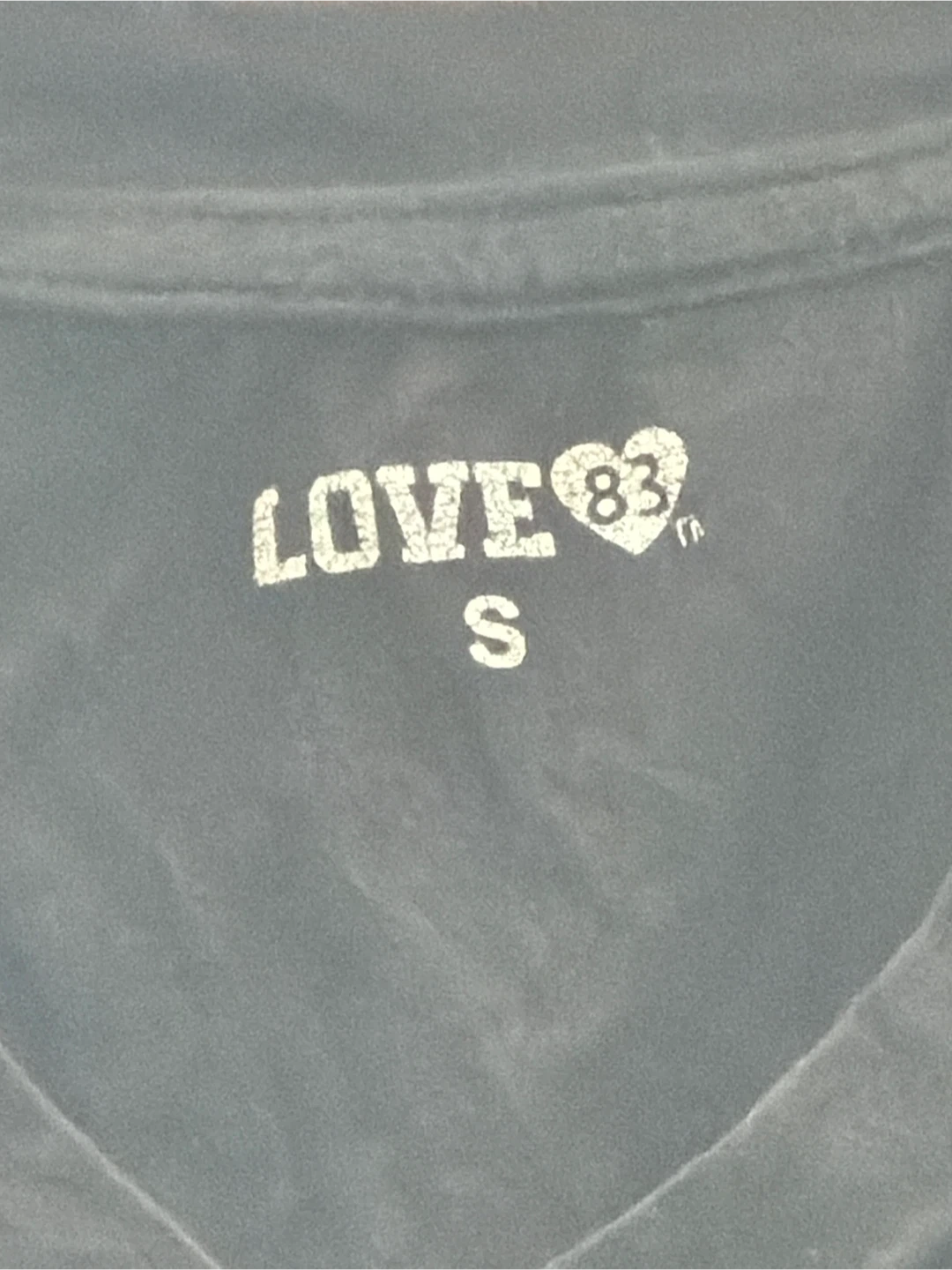 LOVE 83 V-Neck T-Shirt Size S - photo 2