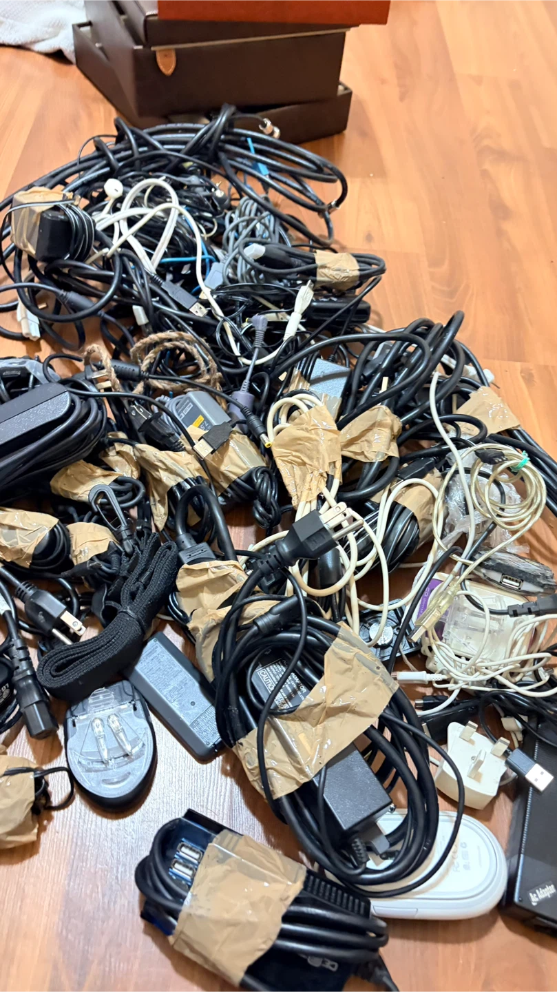 Assorted Electronics Cables and Adapters Bundle - photo 3