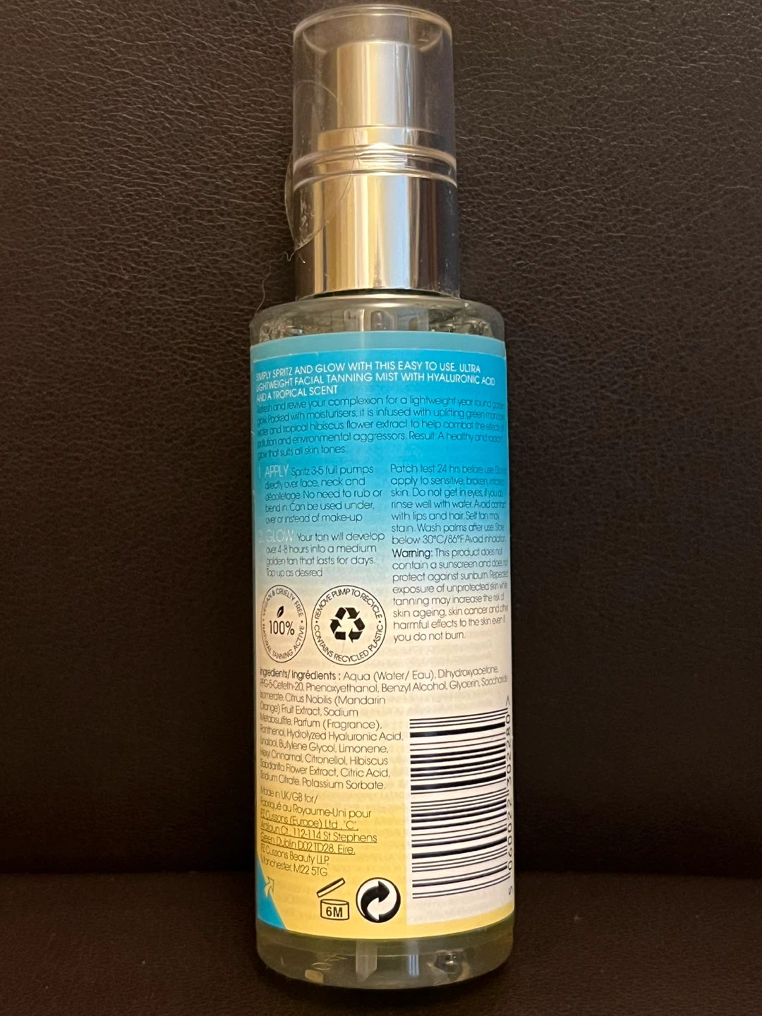 St. Tropez Self Tan Purity Bronzing Water Face Mist - 80ml - photo 2