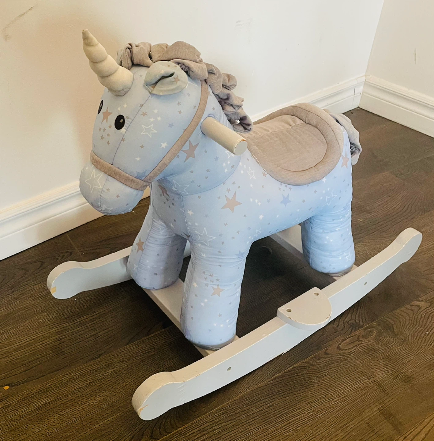 Plush Unicorn Rocker