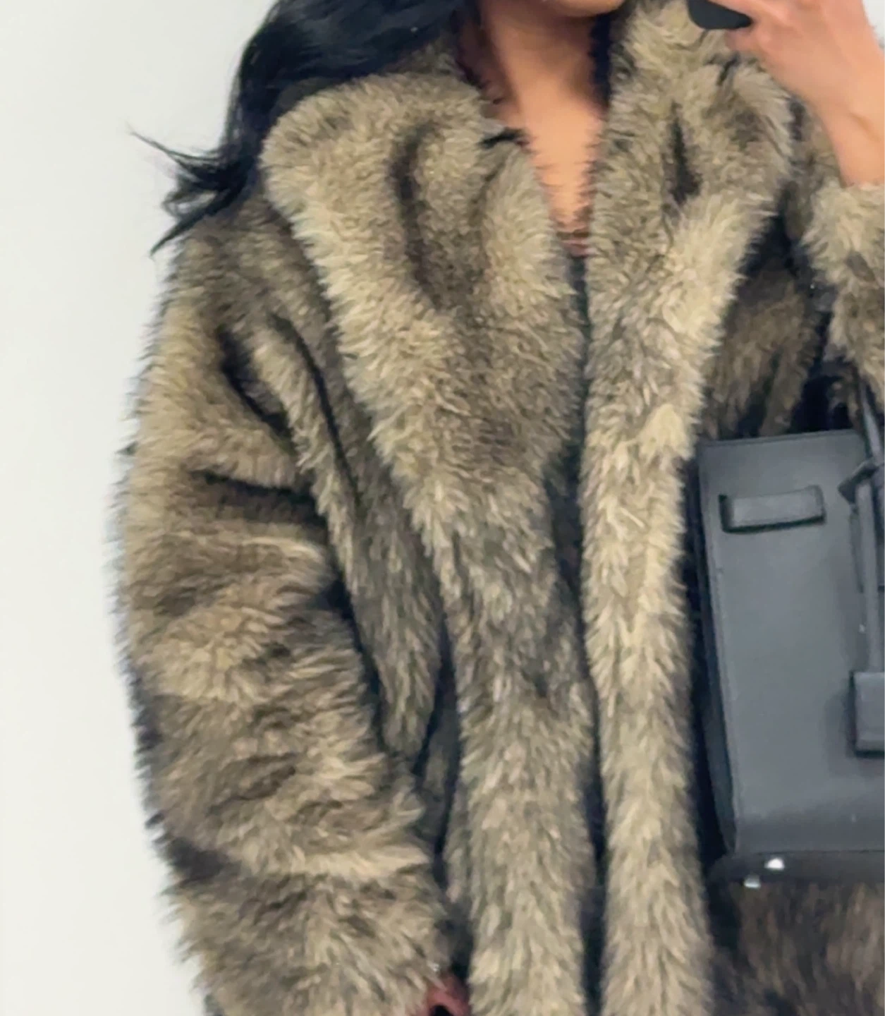 Faux Fur Coat