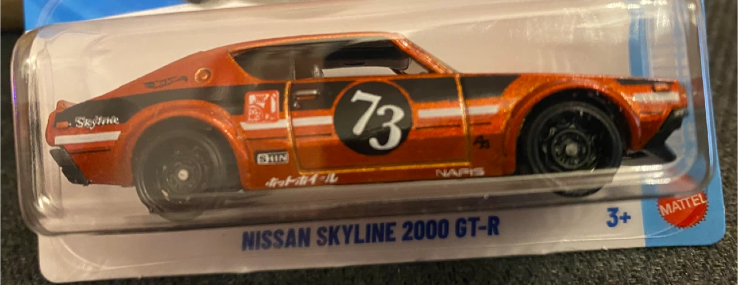 Hot Wheels Nissan Skyline 2000 GT-R Toy Car - photo 2
