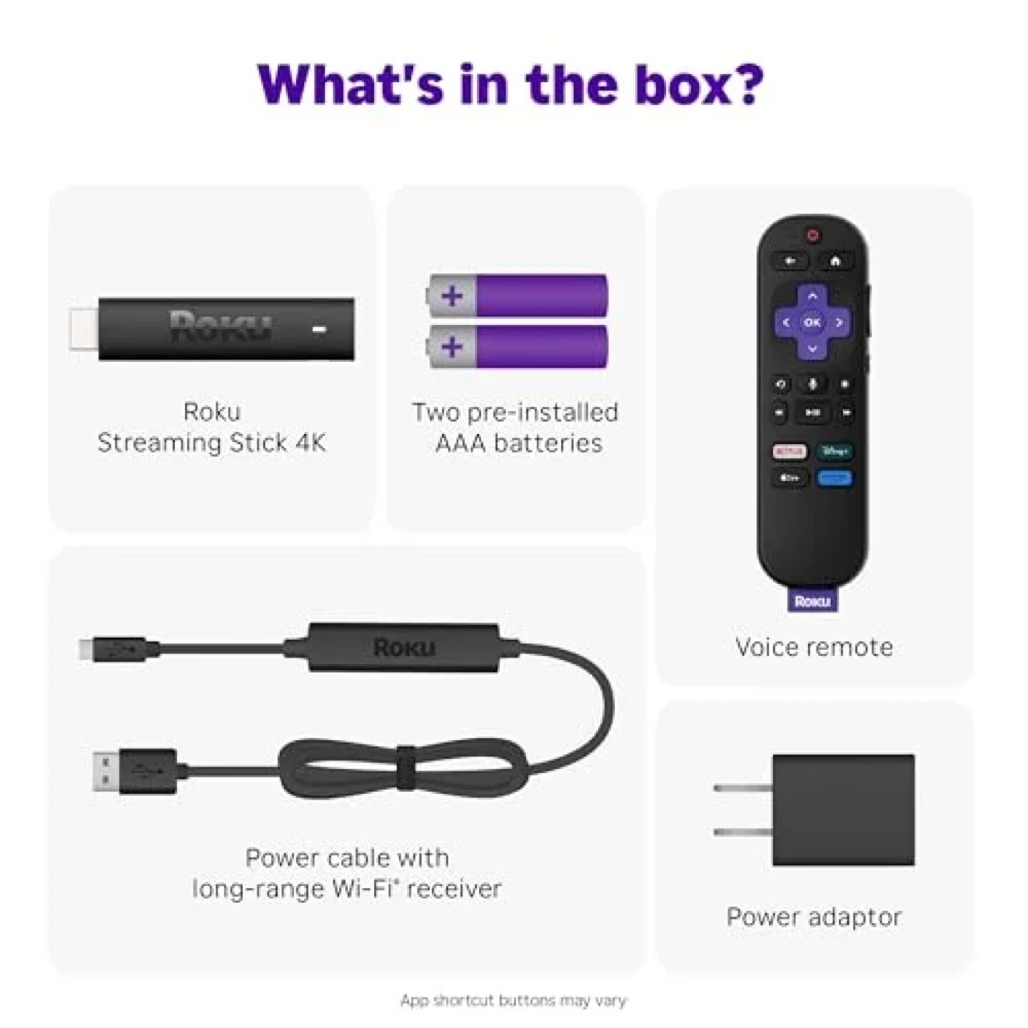 Roku Streaming Stick 4K Refurbished - photo 2