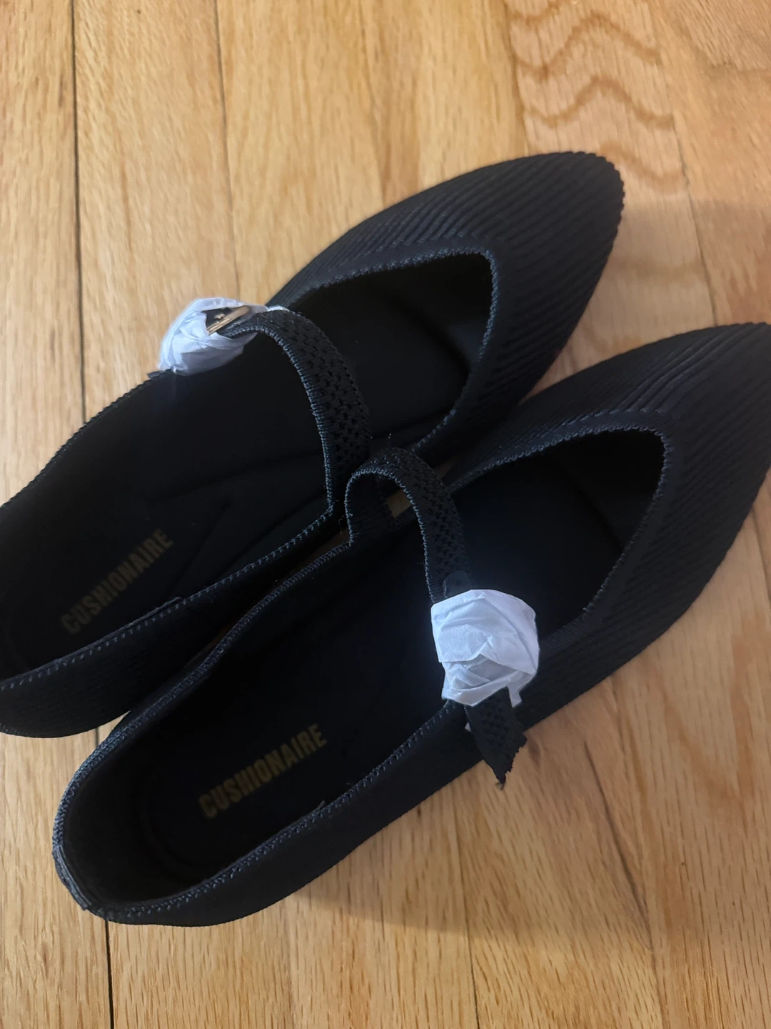 Cushionaire Black Mary Jane Flats