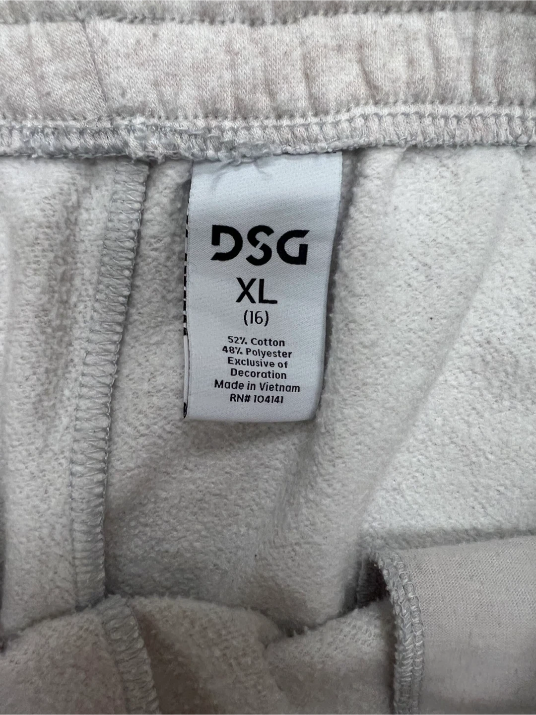 DSG Kids Sweatpants XL Light Grey - photo 3