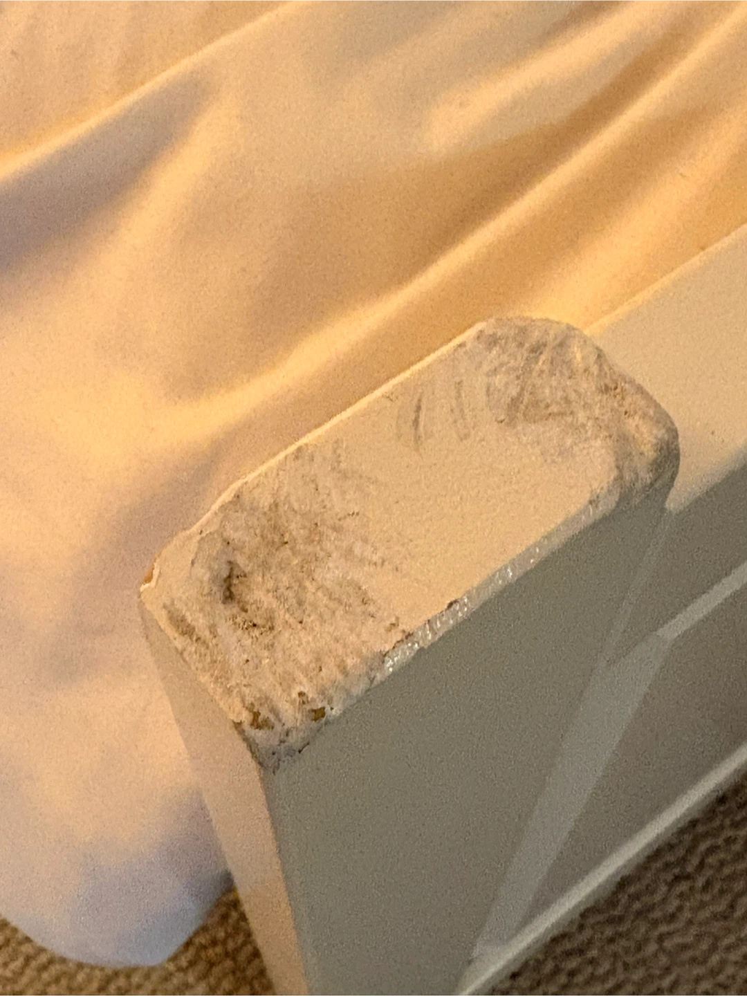 Queen IKEA White Wooden Bed Frame - photo 3