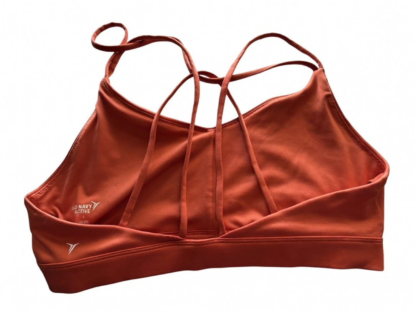 Old Navy Active Sports Bra - Orange - Size L - photo 2