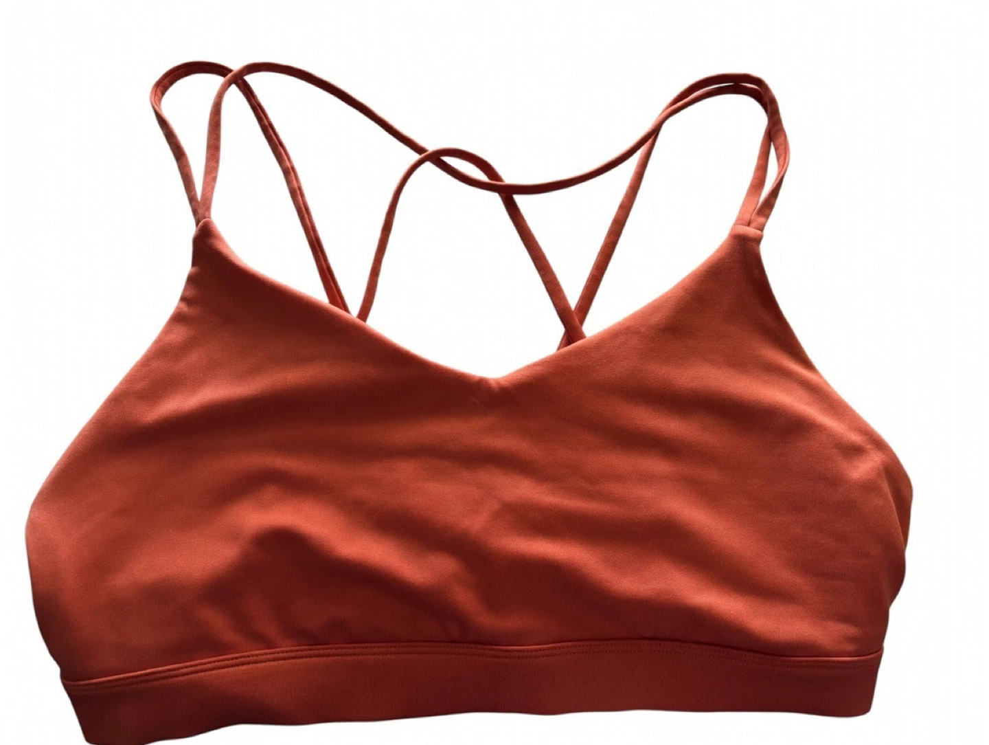 Old Navy Active Sports Bra - Orange - Size L