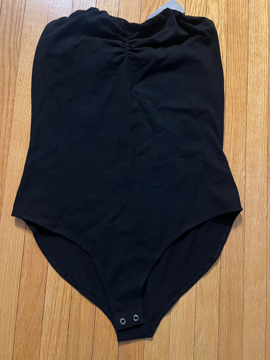Forever 21+ White Tube Bodysuit XL - photo 5