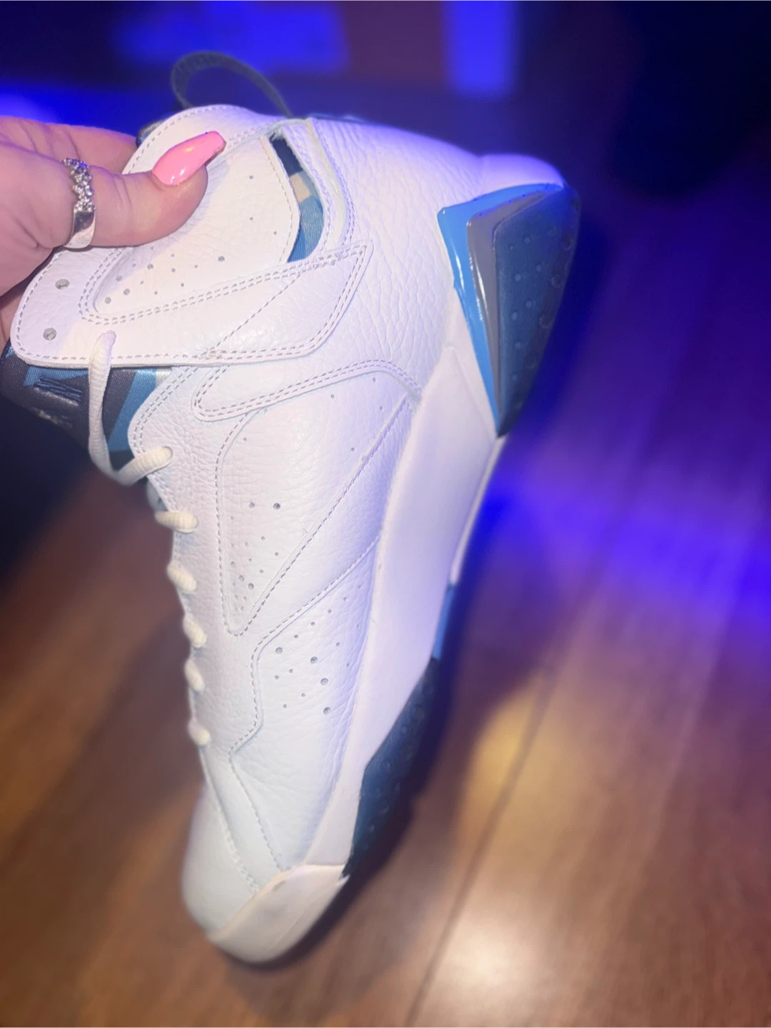 Air Jordan 7 Retro 'White/French Blue' Size 11 - photo 2