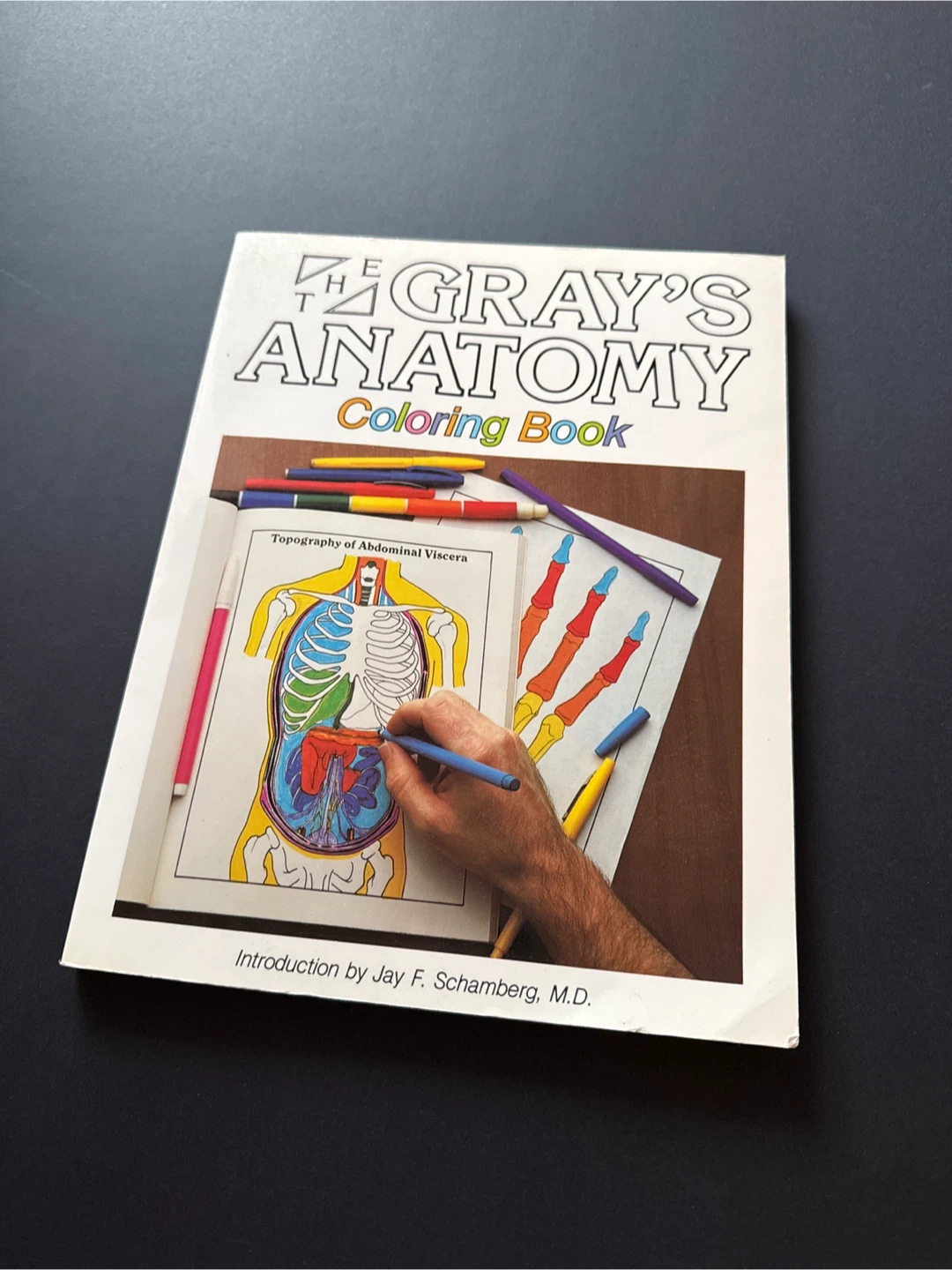 The Gray's Anatomy Coloring Book