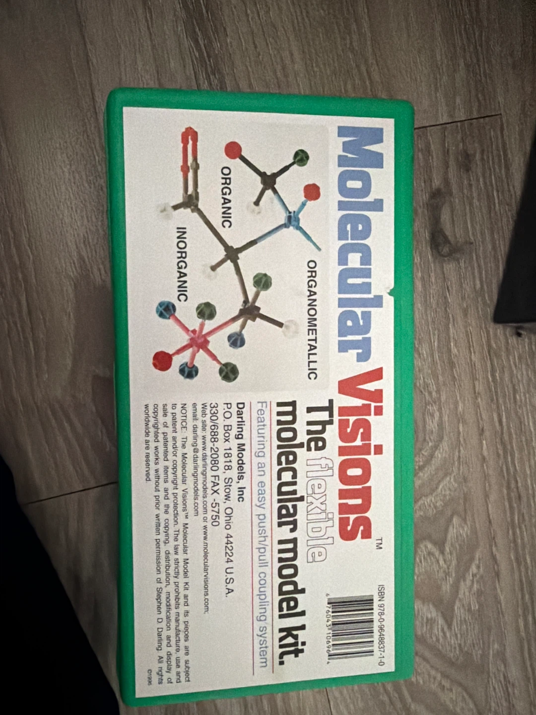 Molecular Visions The Flexible Molecular Model Kit