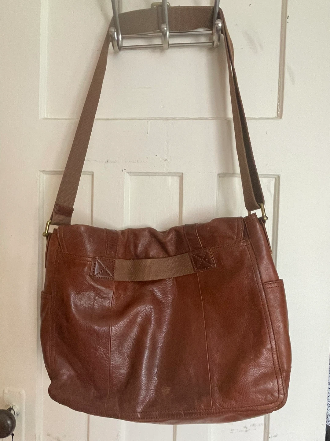 Fossil Leather Messenger Bag - photo 2