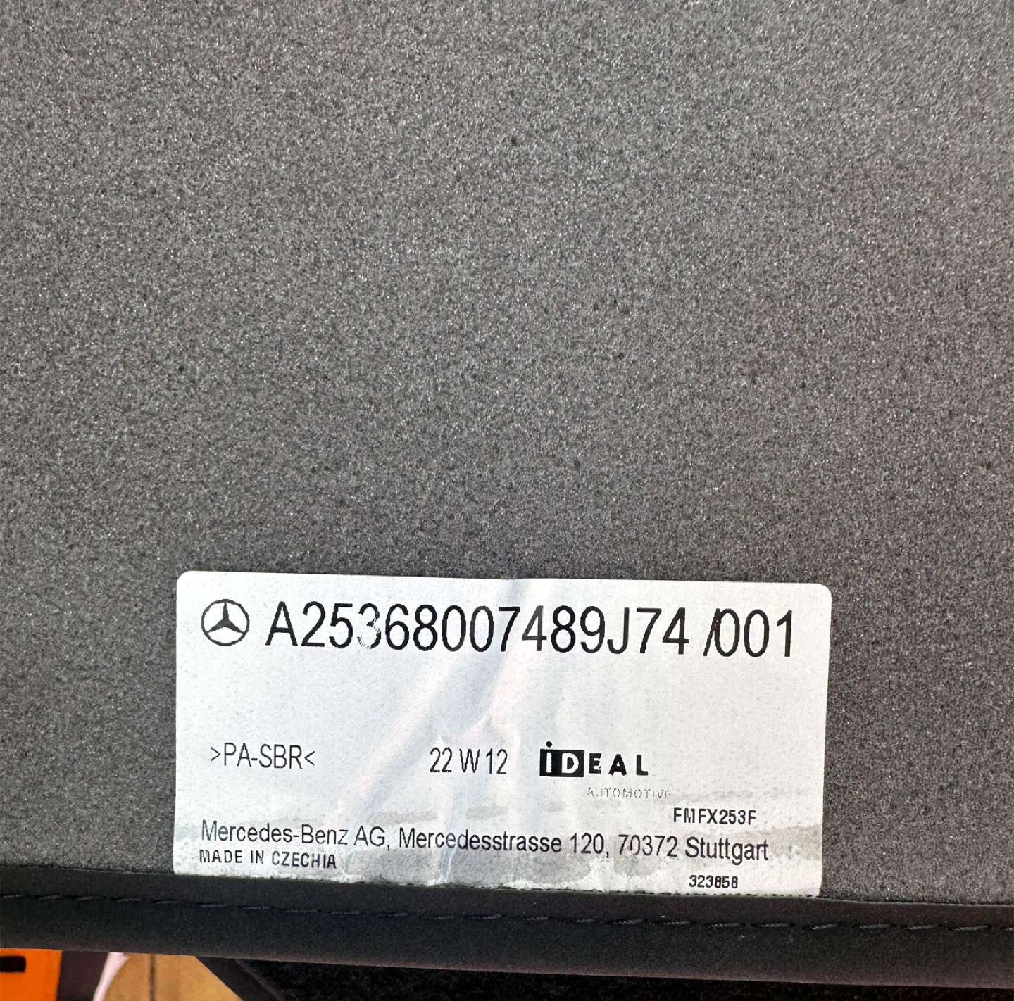 Mercedes-Benz All Weather Floor Mats Set A2536800489J74 - photo 5