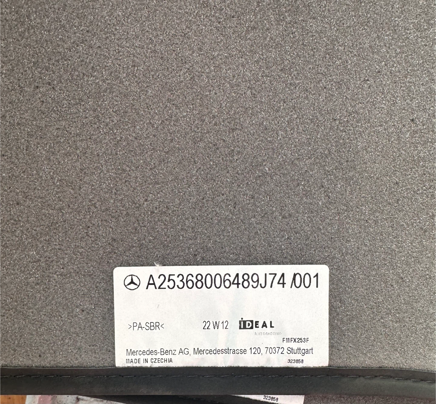 Mercedes-Benz All Weather Floor Mats Set A2536800489J74 - photo 4