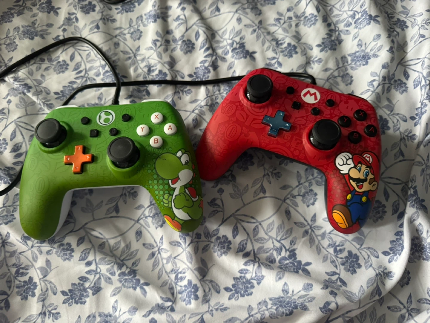 Nintendo Switch Mario & Yoshi Controllers