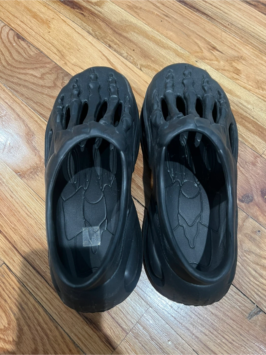 Black Skeleton Clogs Size 44 - photo 2