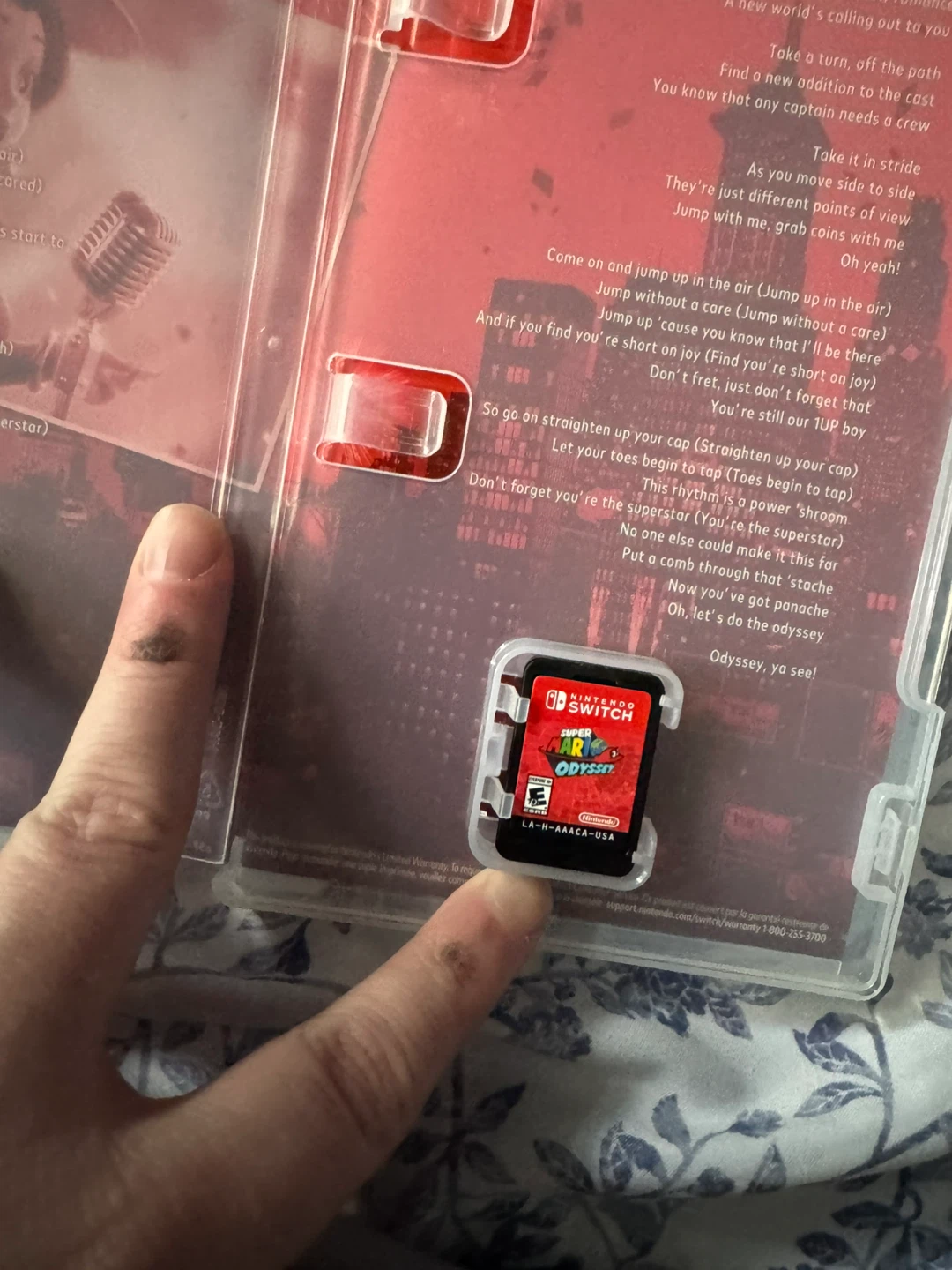 Nintendo Switch Super Mario Odyssey Game - photo 2