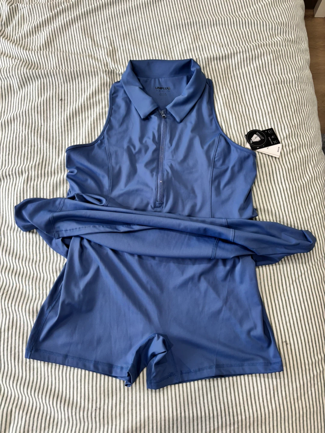 Polo Dress with Built-in Shorts XL - photo 2