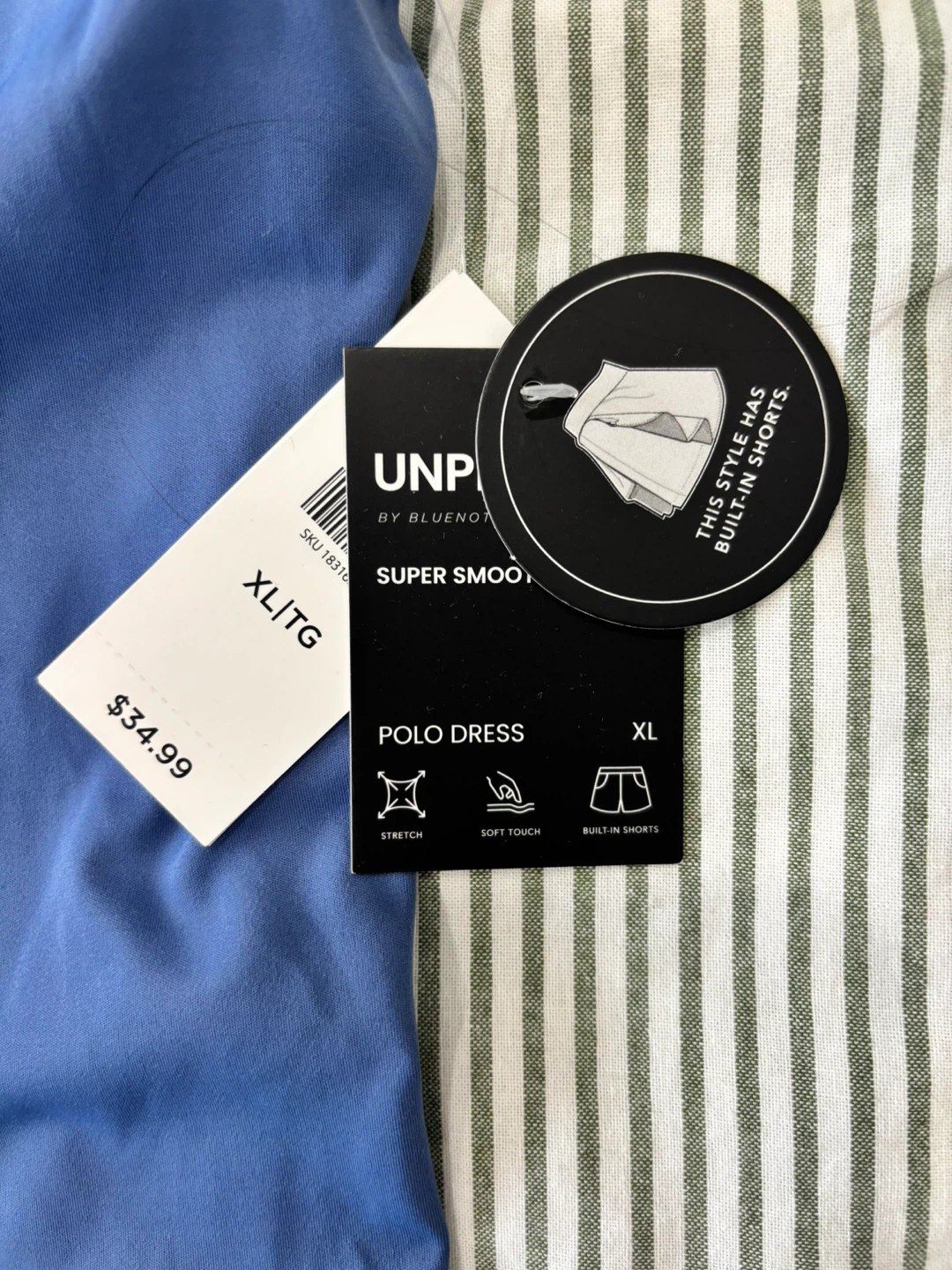 Polo Dress with Built-in Shorts XL - photo 4
