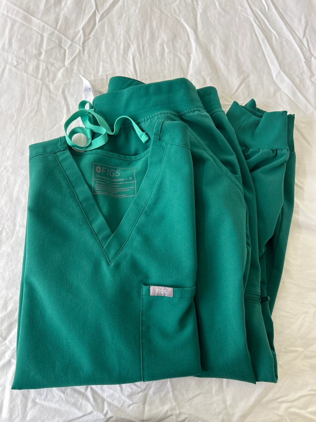FIGS- Hunter Green, Medium
