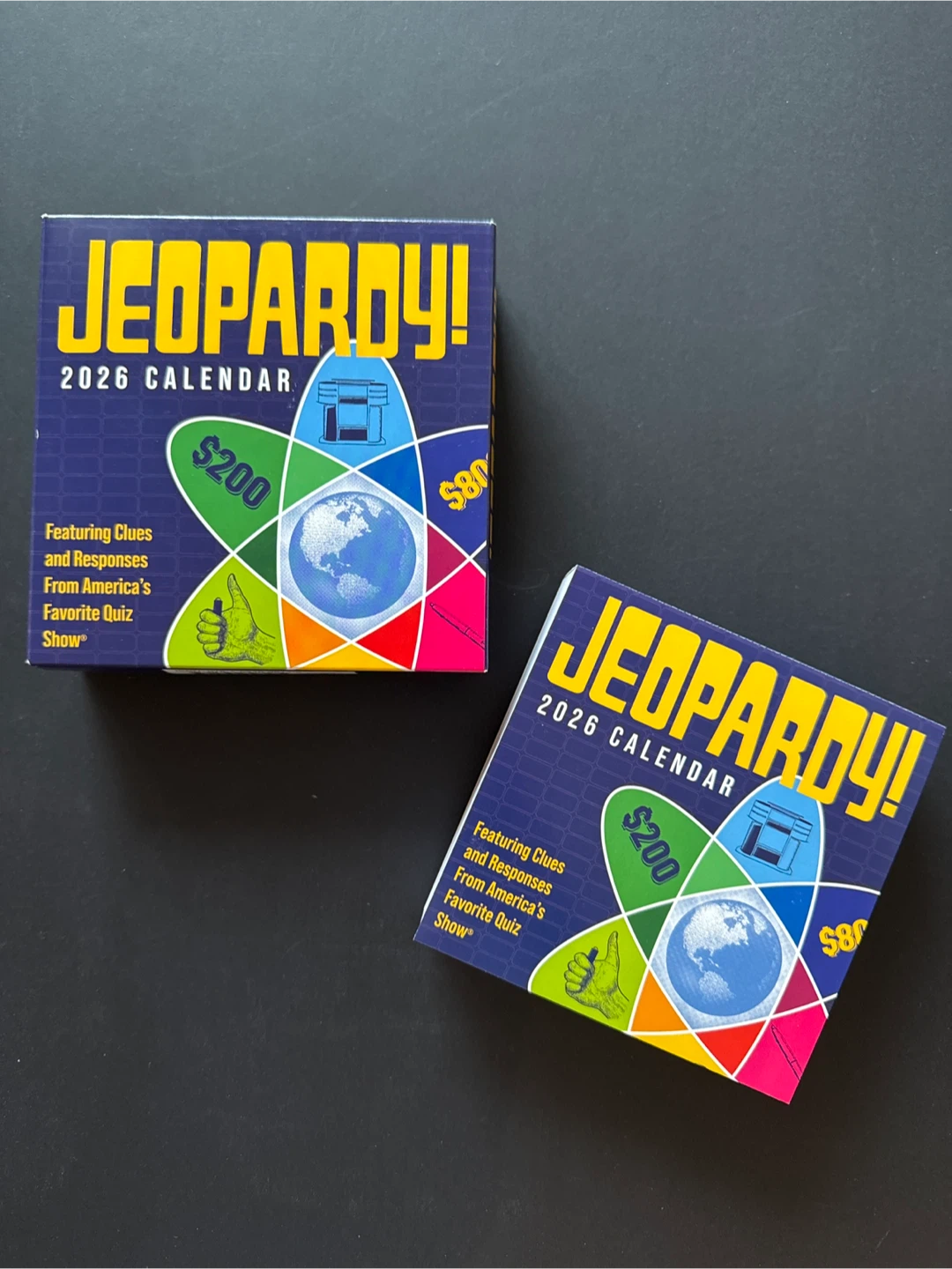 NEW Jeopardy! 2026 Day-to-Day Calendar