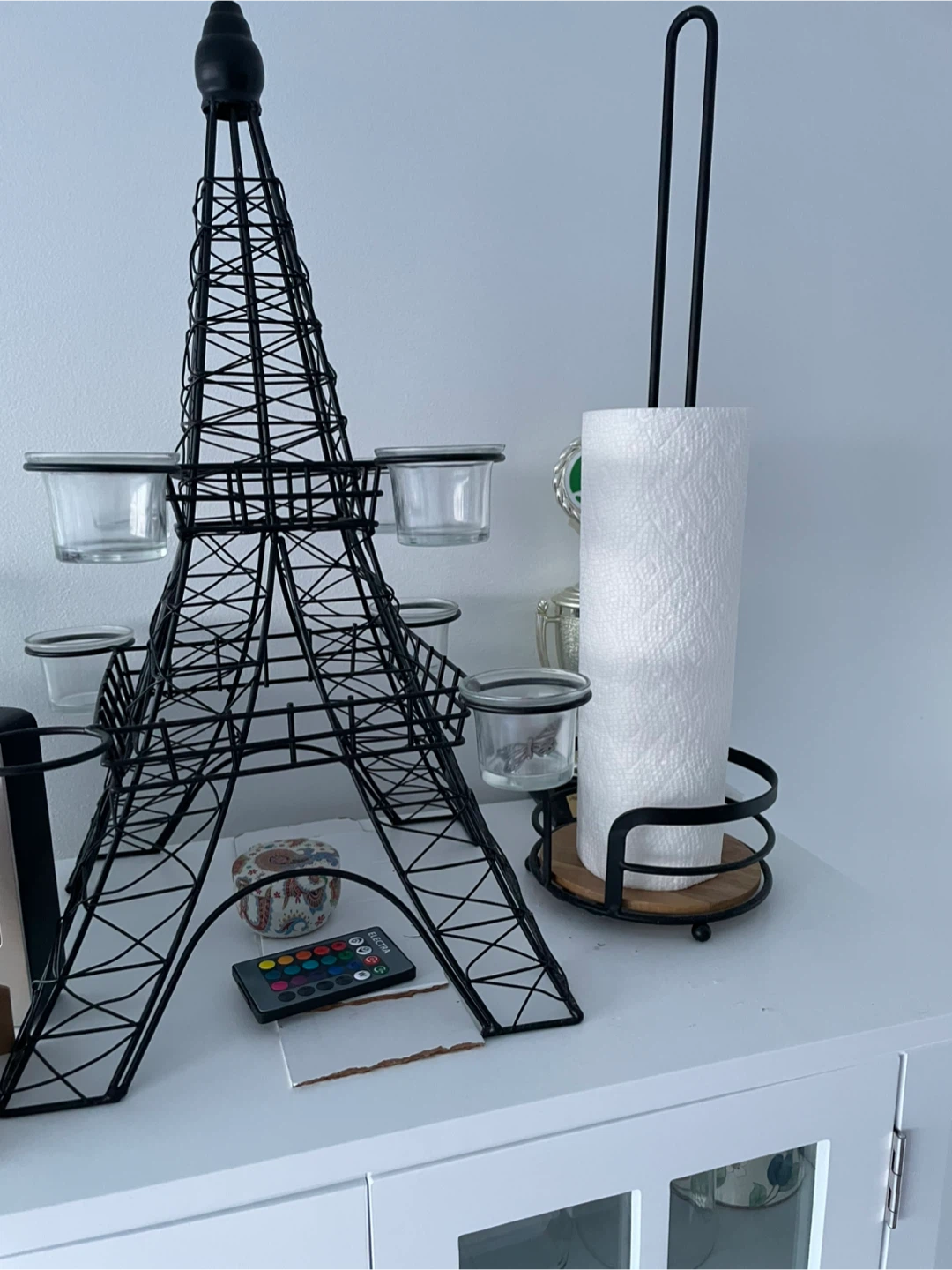 Eiffel Tower Metal Wire Candelabra - photo 3