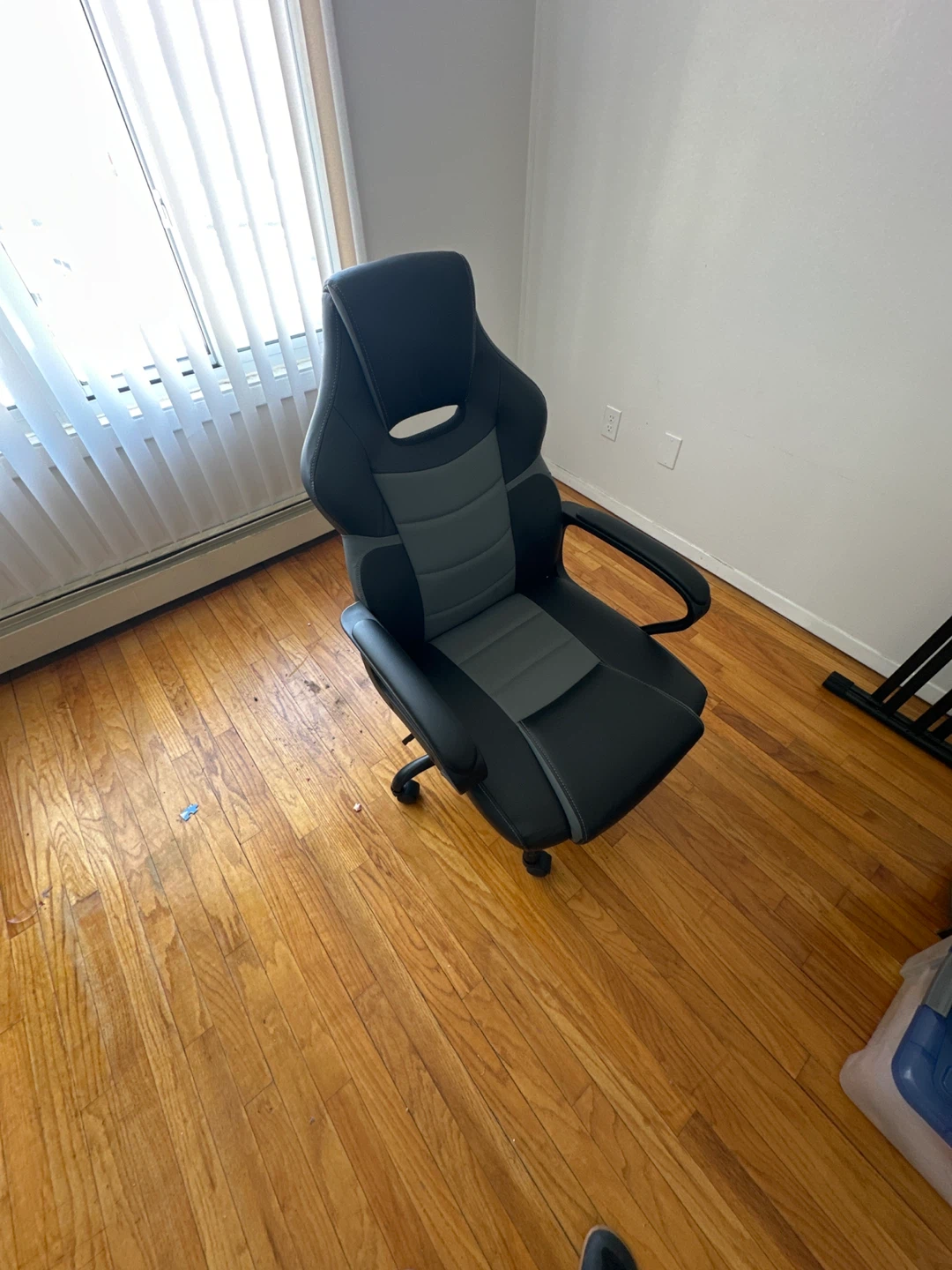 Black and Gray Gaming Chair