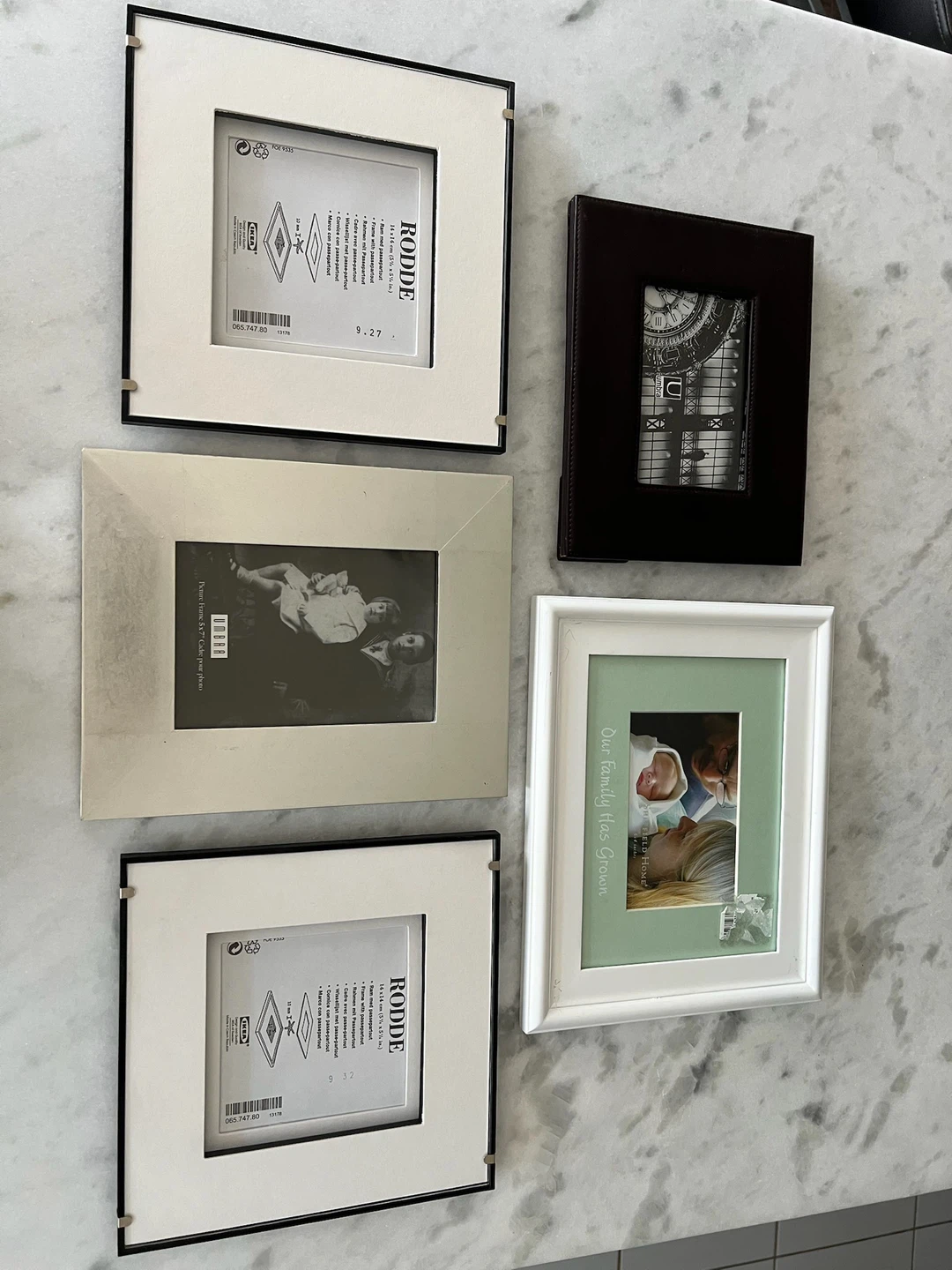 Assorted Photo Frames: IKEA, Umbra, and White Family Frame - photo 2
