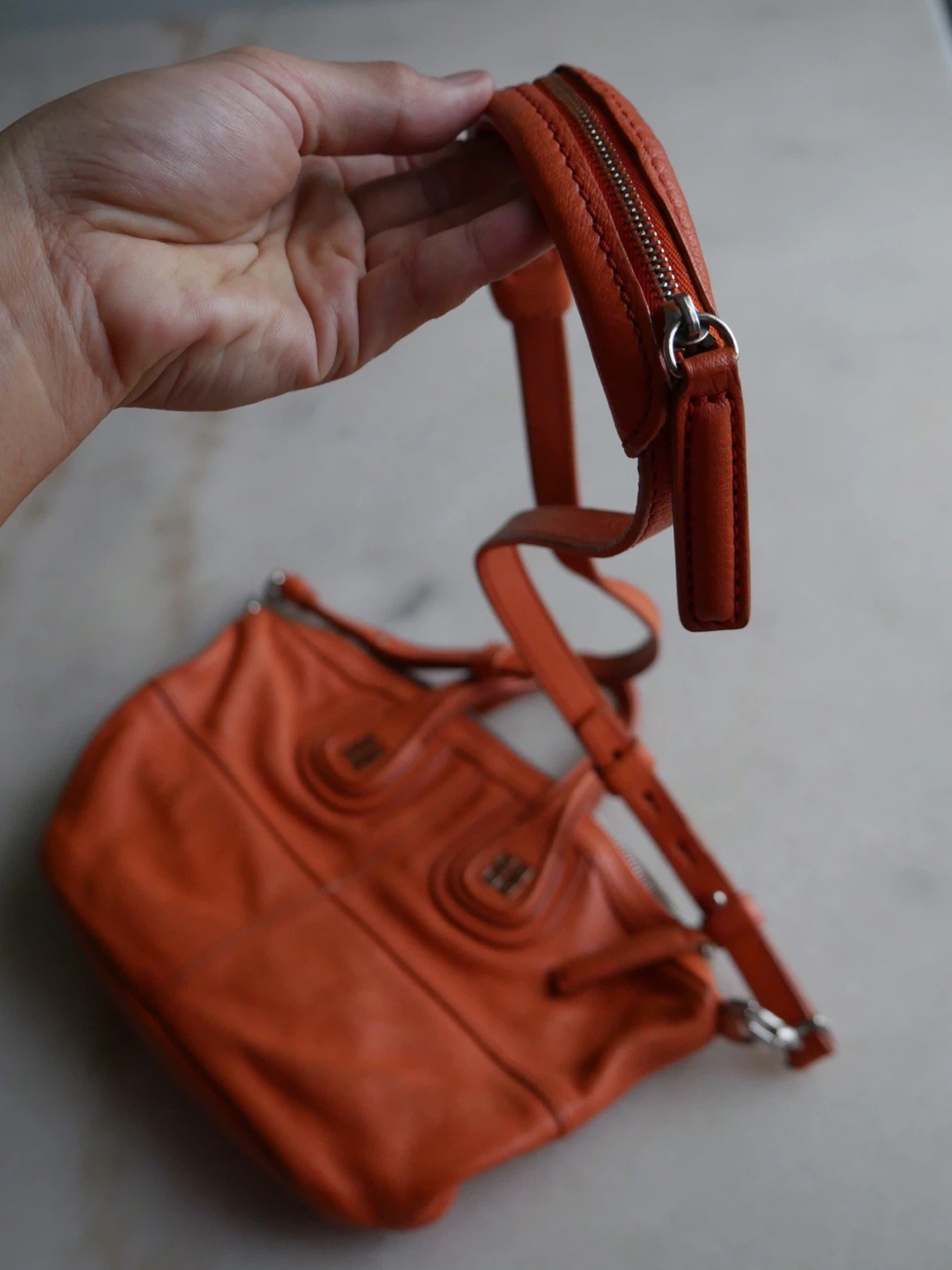 Givenchy Orange Leather Handbag - photo 2