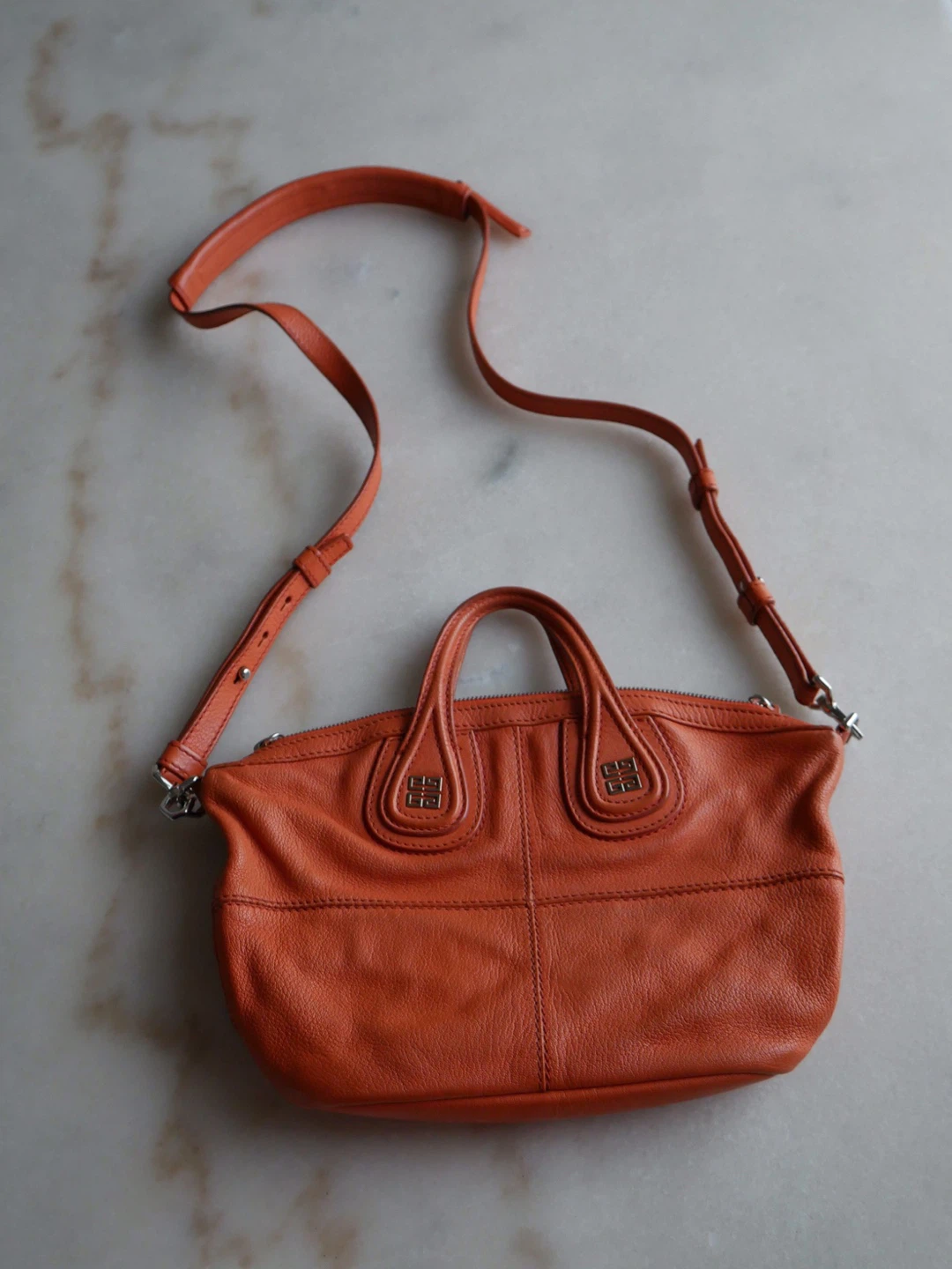 Givenchy Orange Leather Handbag - photo 5