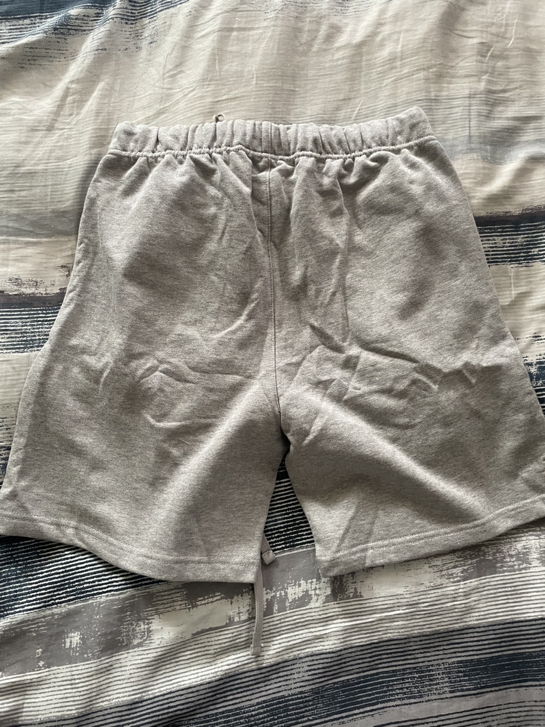 Fear of God Essentials Grey Sweat Shorts Size M - photo 2