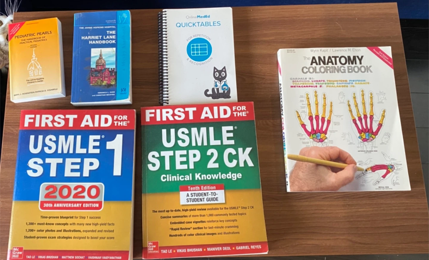 Medical & Anatomy Study Books - Various Titles & Authors