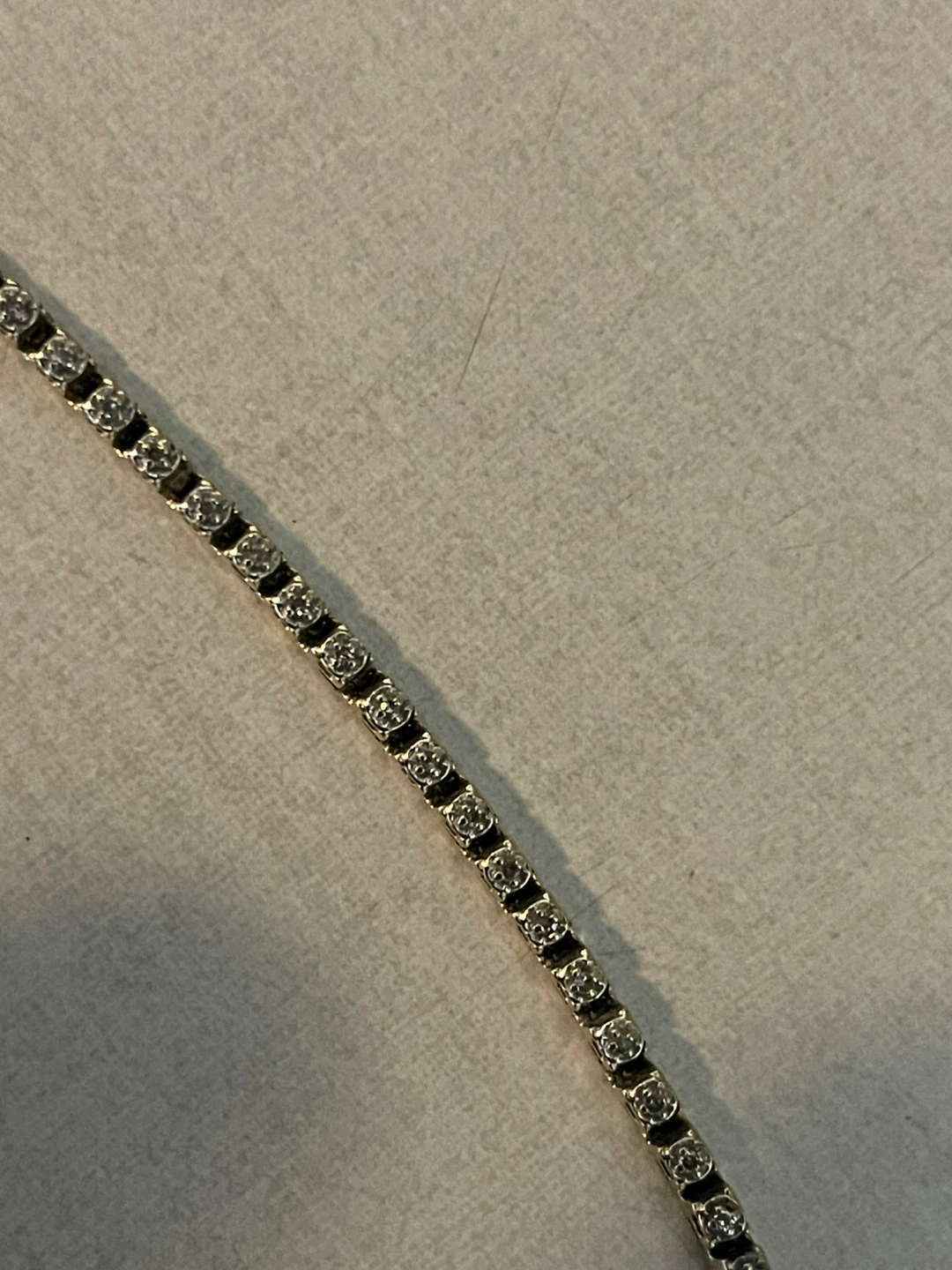 10k Gold  Tennis Bracelet - photo 4