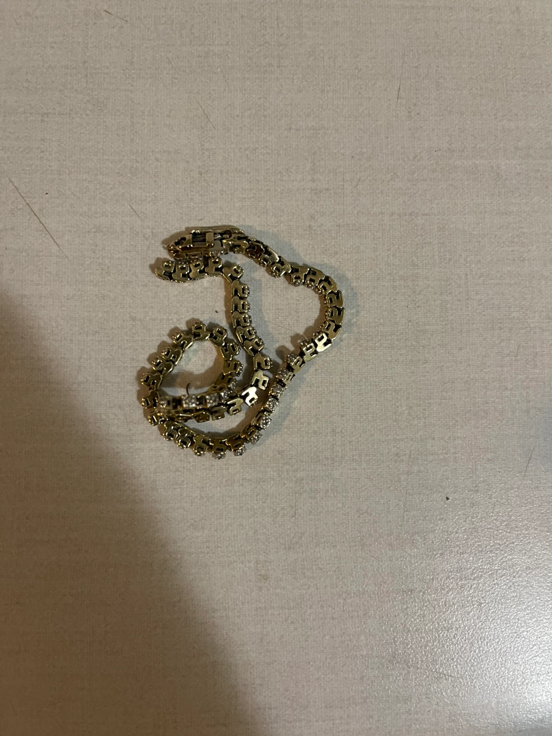 10k Gold  Tennis Bracelet - photo 3
