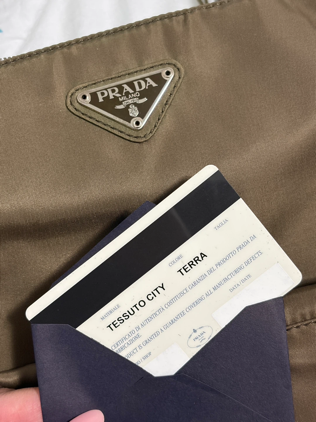 Prada Tessuto City Tote Bag - photo 2
