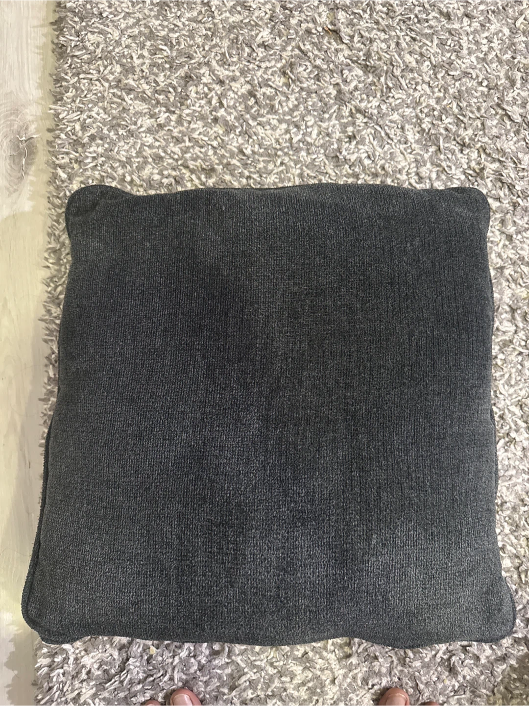 Dark Grey Loveseat Sofa - photo 2