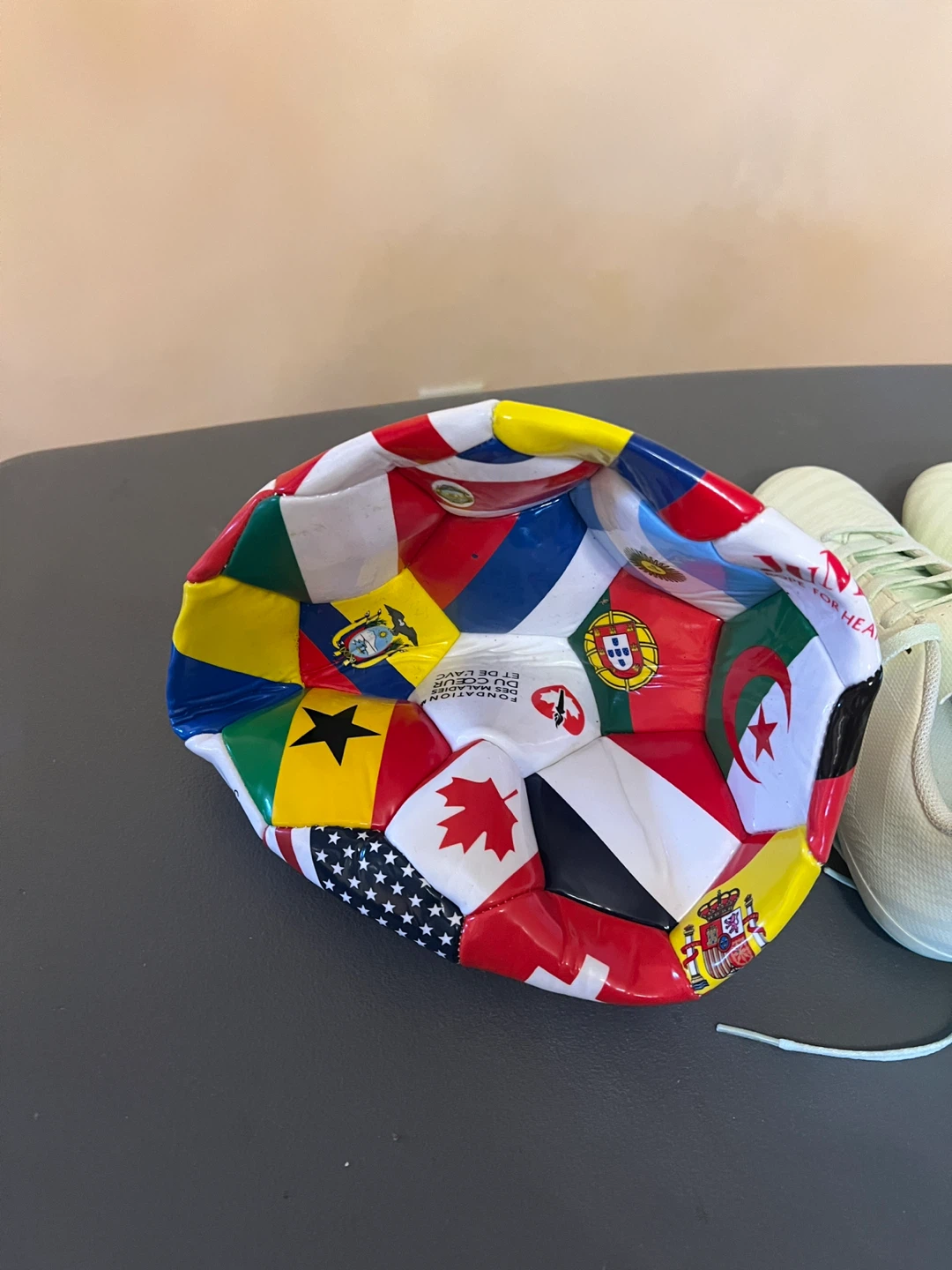 Adidas Soccer Cleats and Flag Soccer Ball - photo 4