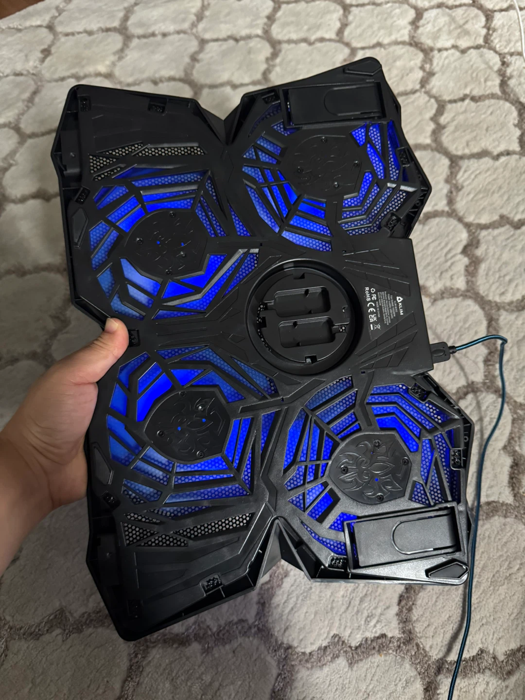 KLIM Laptop Cooling Pad with 4 fans - photo 4