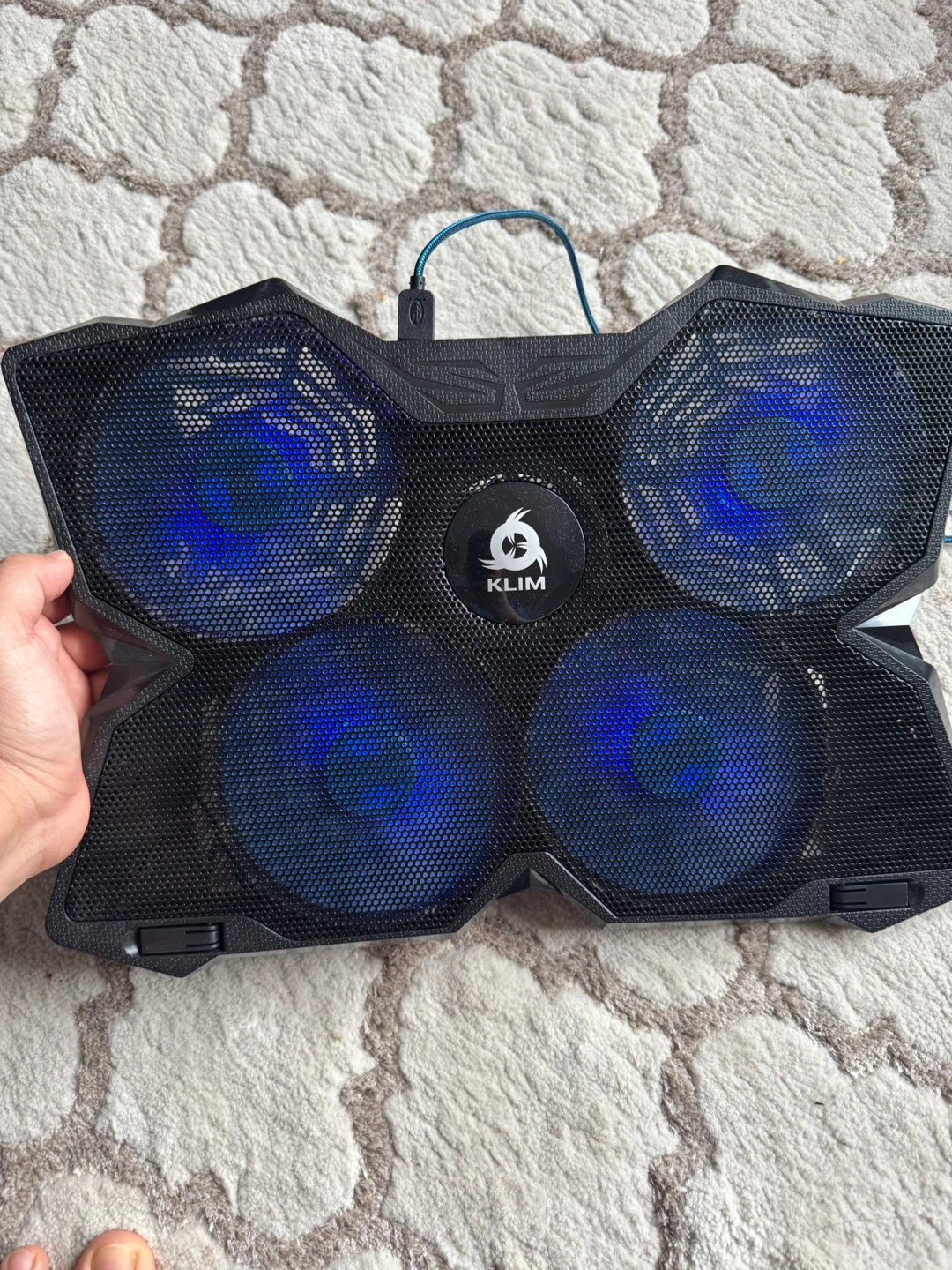 KLIM Laptop Cooling Pad with 4 fans